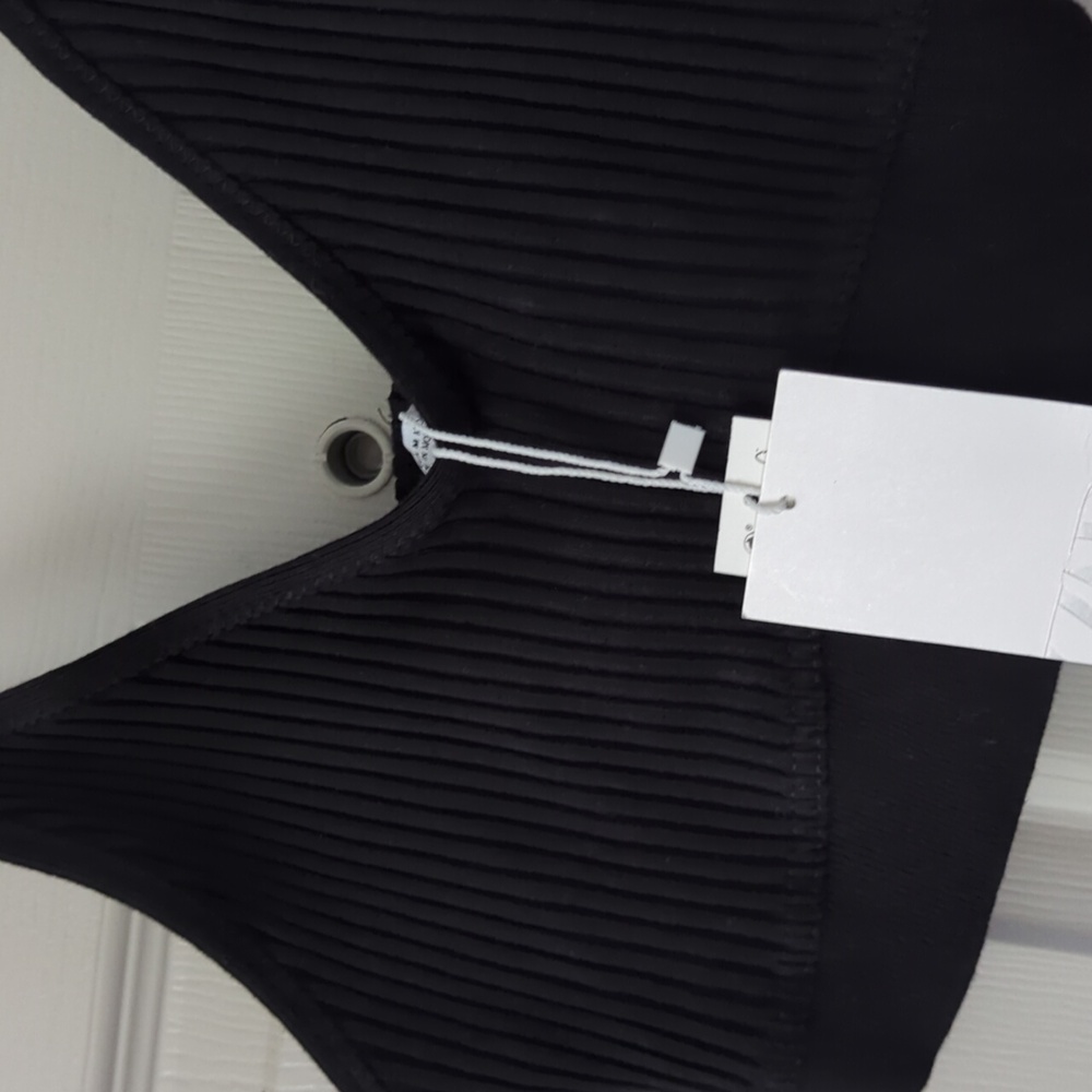 Zara Ribbed Top- M - Picture 6 of 7